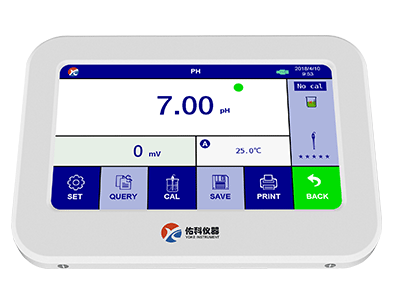 P705 便攜式觸摸屏pH/電導率/溶解氧測定儀